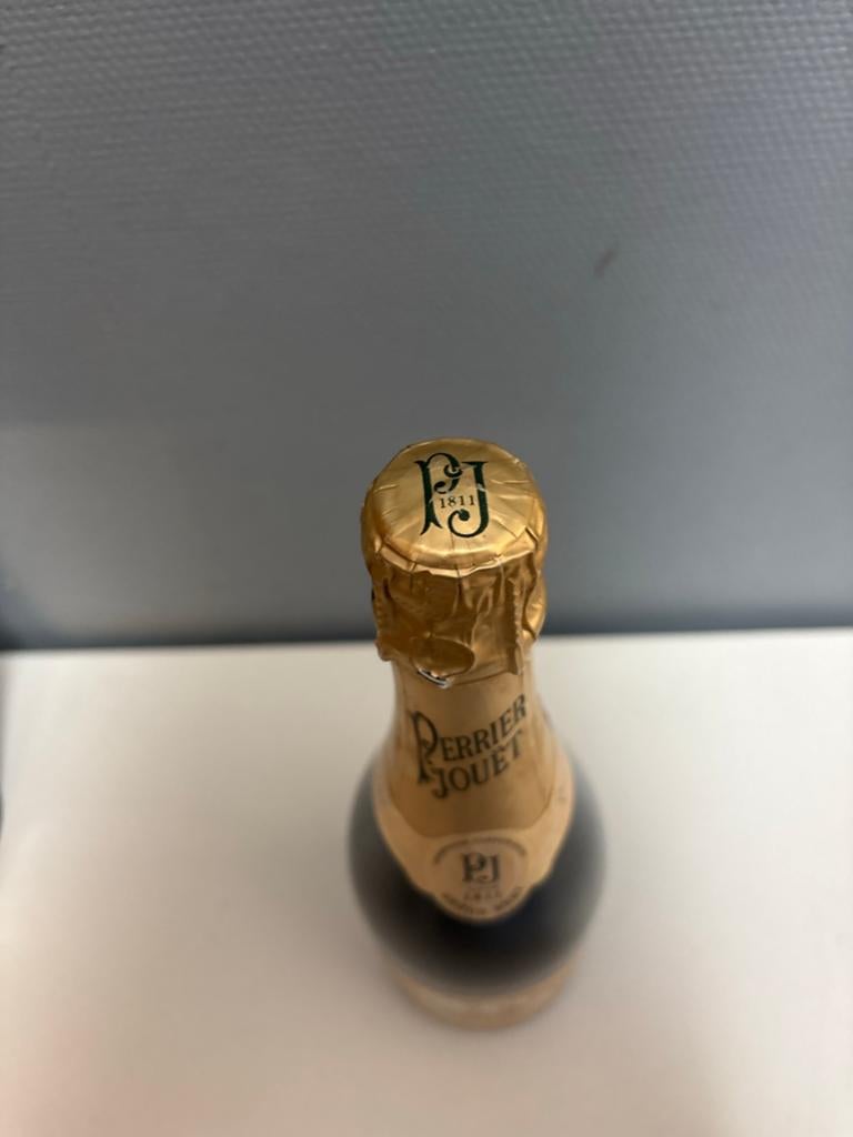 Perrier-Jouët Grand Brut Champagne met koeler, Ophalen of Verzenden, Nieuw, Frankrijk, Champagne