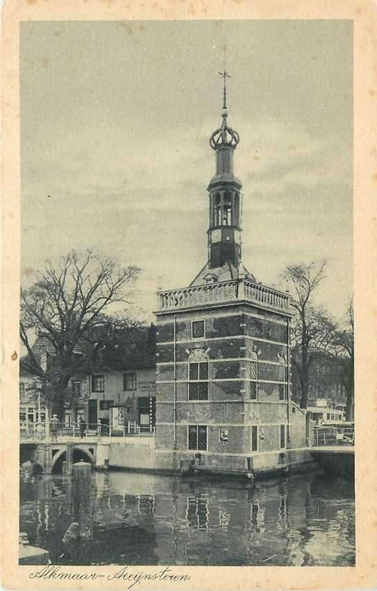300-335-035 Alkmaar Accijnstoren, Verzenden, Voor 1920, Noord-Holland