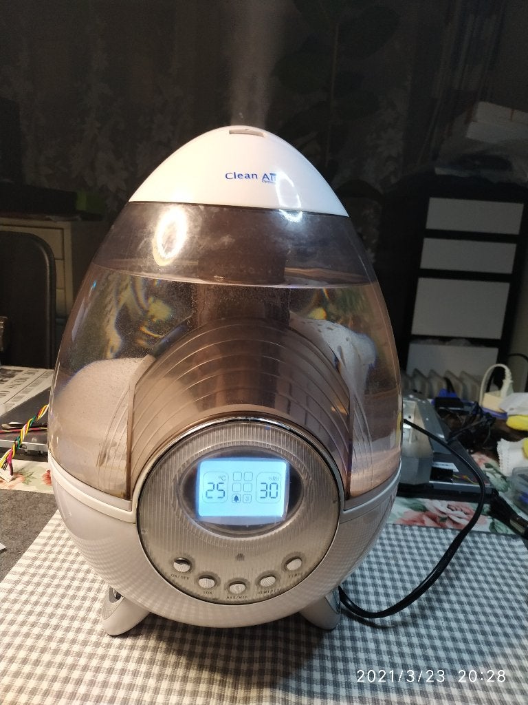 Clean Air Optima CA603 - Luchtbevochtiger met ionisator, Ophalen of Verzenden, Zo goed als nieuw, Luchtbevochtiger