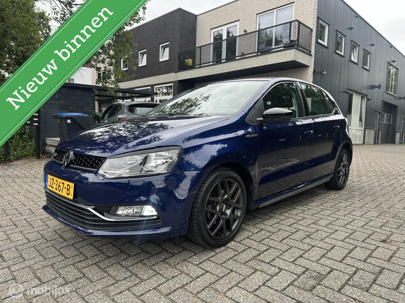 Volkswagen Polo 1.2 TSI Highline|Automaat|Cruise|Airco|Pdc, Euro 5, 4 cilinders, Blauw, 19 km/l