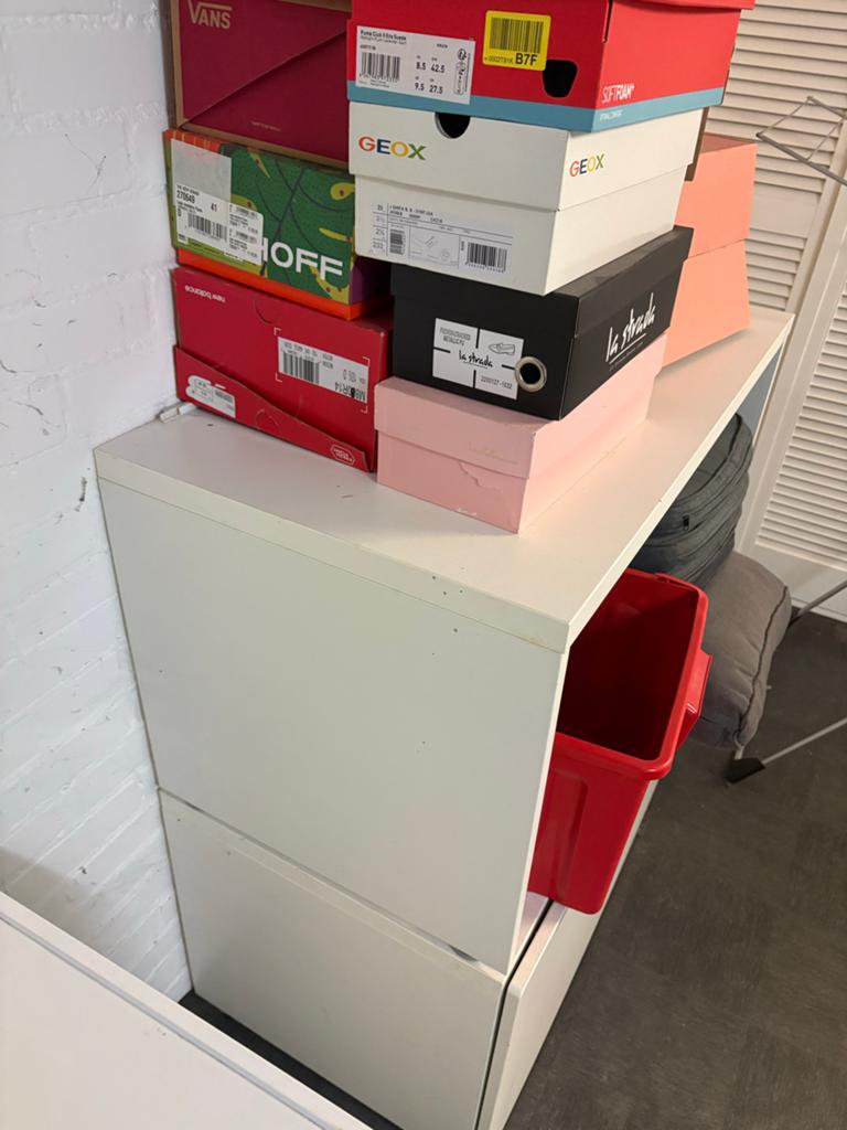 IKEA SMÅSTAD bankje met lade - Ideaal voor opbergen, Ophalen, Gebruikt