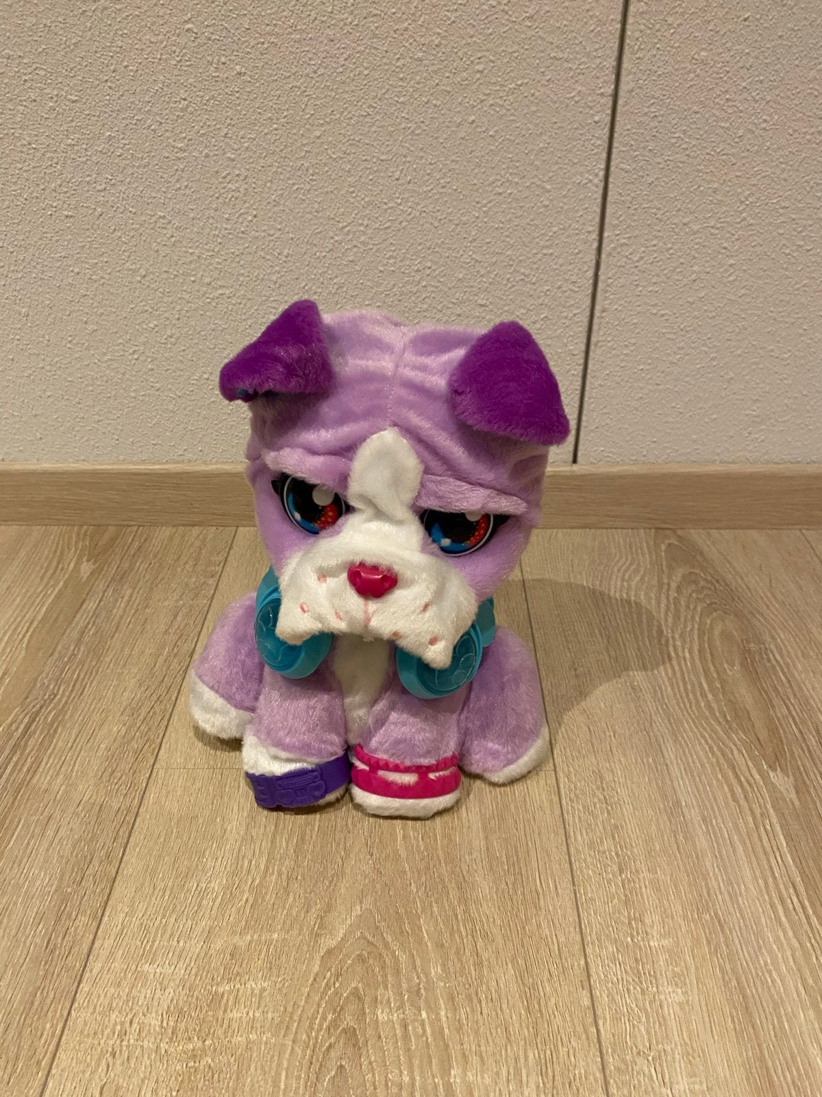 DJ Beat Boxer Musical Puppy, VTech, Paars, Zo goed als nieuw, Klein (minder dan 20 cm), Hond