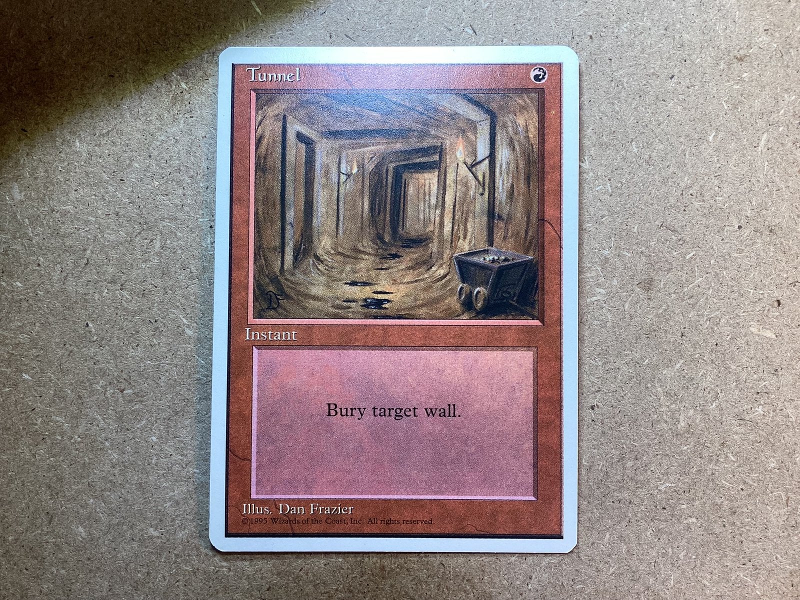1x Tunnel (Near Mint), Ophalen of Verzenden, Zo goed als nieuw, Losse kaart