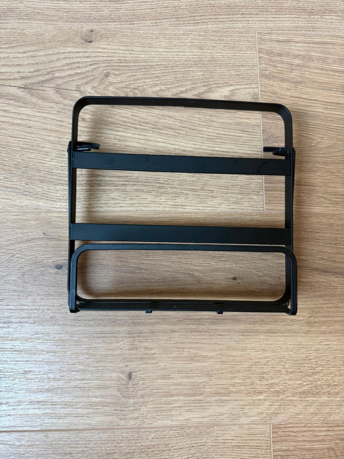 Zwart metalen kookboekstandaard / tablet houder, Huis en Inrichting, Overige typen, Ophalen of Verzenden, Zo goed als nieuw, Zwart