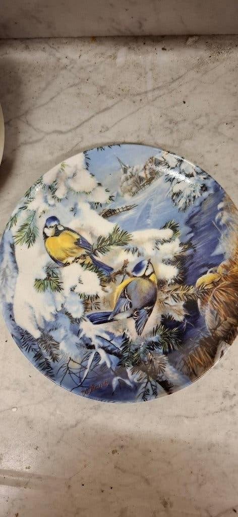 Vogel hangbordjes, Huis en Inrichting, Woonaccessoires | Wanddecoraties, Ophalen of Verzenden, Zo goed als nieuw