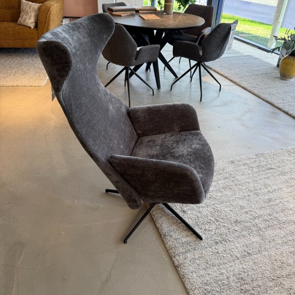 Relaxfauteuil Isanta - Grijs - IN.HOUSE, Huis en Inrichting, Niet ingevuld, Niet ingevuld, Niet ingevuld