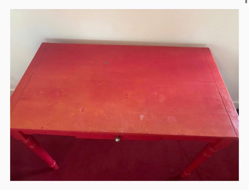 Bureau brocante, Ophalen, Gebruikt, Schoolbureau, Vintage