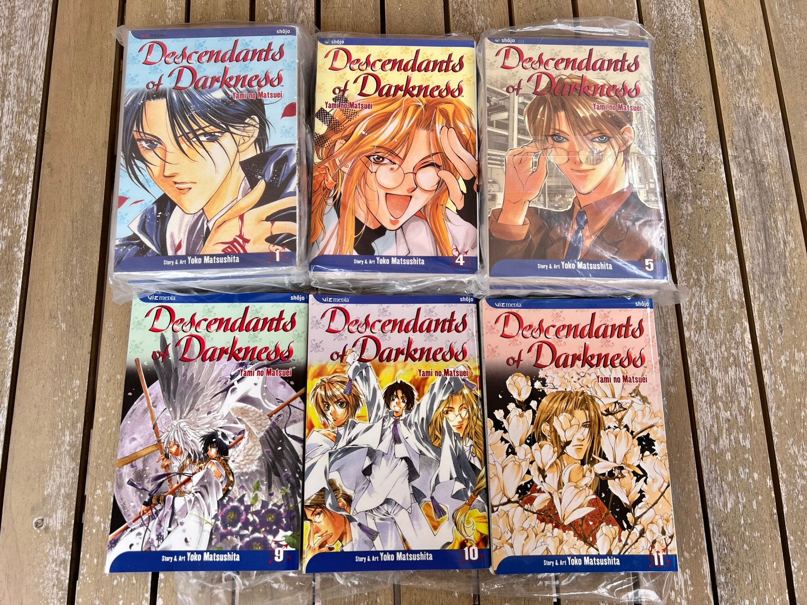 Manga Descendants of Darkness 1 - 11 BL, Meerdere comics, Ophalen of Verzenden, Zo goed als nieuw, Japan (Manga)