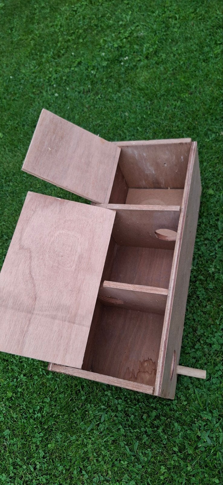 Nestblok, Ophalen, Hout