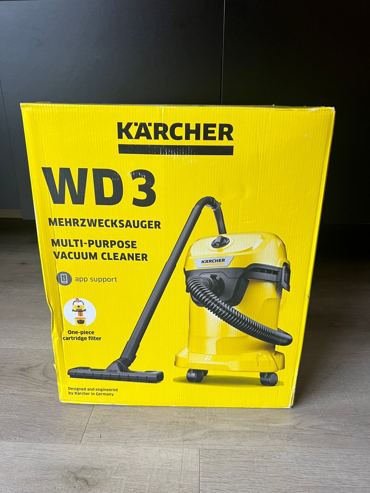 Kärcher WD 3 Multi-purpose Vacuum Cleaner - Nieuw in doos, Inclusief accessoires, Kärcher, Nieuw, Industriële stofzuiger