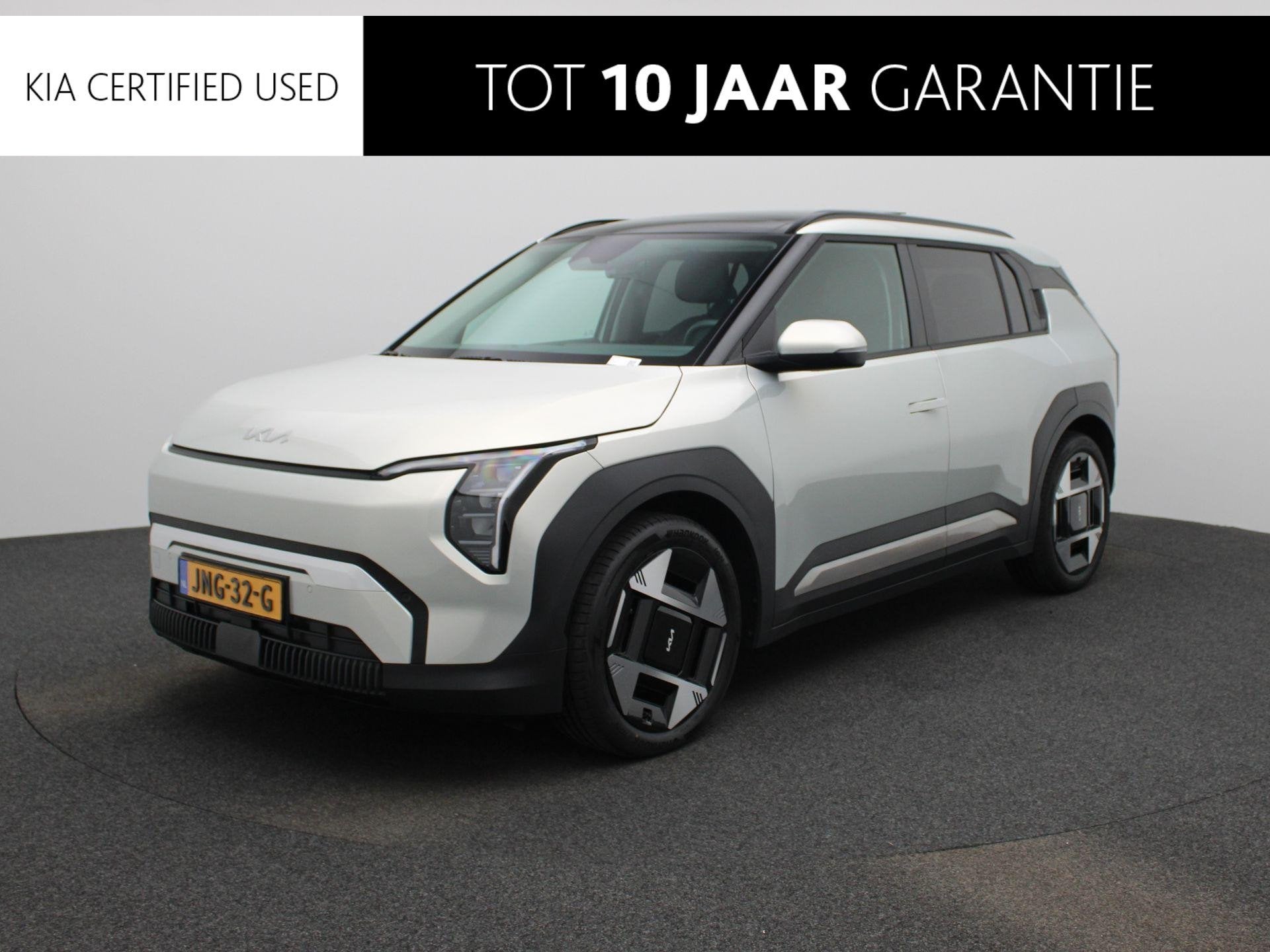 Kia EV3 Plus Advanced 81.4 kWh Leder | Stoelverwarming | Ope, Auto's, Kia, Zwart, 204 pk, 1000 kg, SUV of Terreinwagen