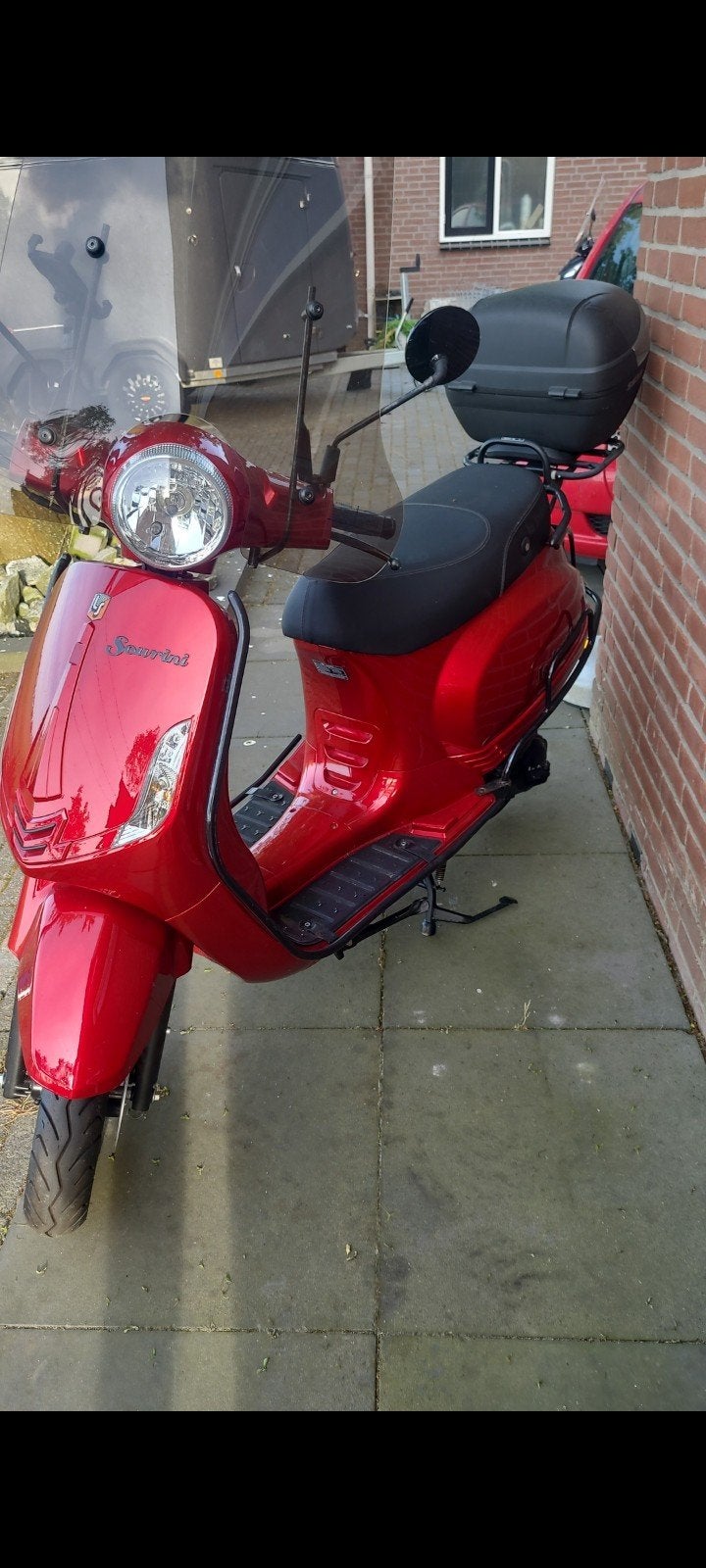 La souris snorscooter, Ophalen, Zo goed als nieuw, Benzine, 50 cc