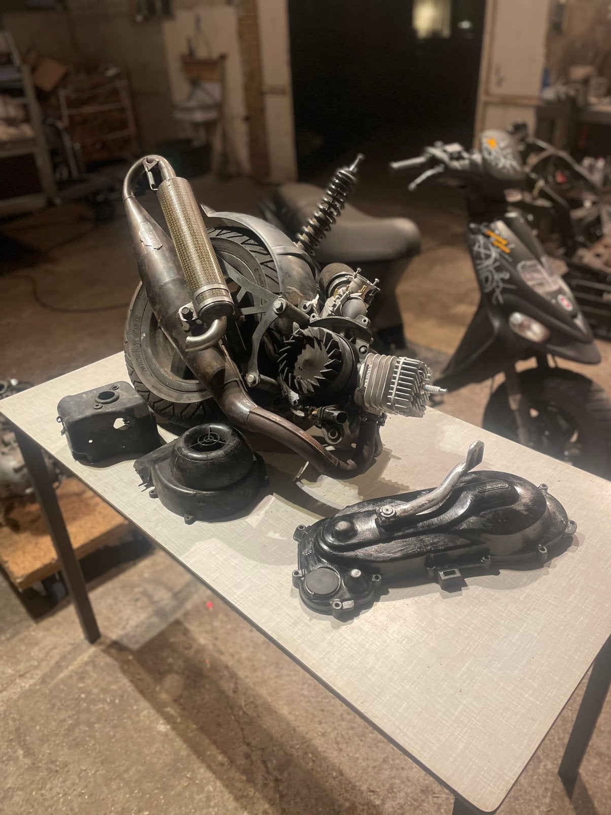 Zip 70cc blok! | Stage 6 MK2, Ophalen, Zo goed als nieuw, Blok, Piaggio