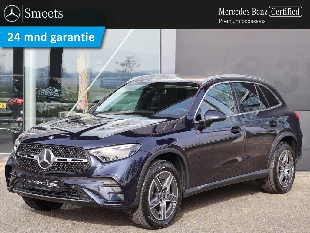 Mercedes-Benz GLC-klasse 400 e 4MATIC AMG line, Auto's, Mercedes-Benz, Gebruikt, 4 cilinders, Blauw, Vierwielaandrijving