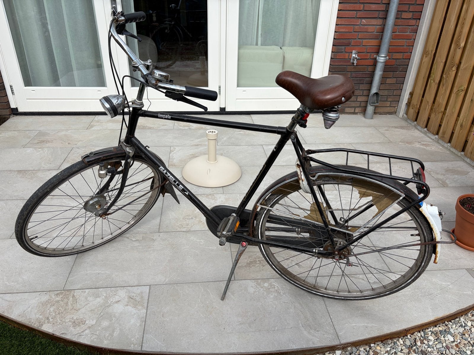 Gazelle Impala Herenfiets - Opknapper, Ophalen, Gebruikt, Gazelle, Versnellingen
