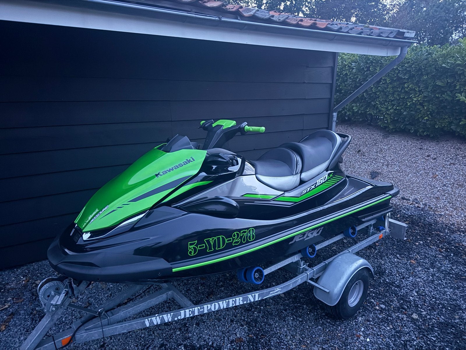 Kawasaki STX 160LX – 2020 — 154 uur – incl. Trailer, Watersport en Boten, Ophalen, Zo goed als nieuw, Benzine, 120 tot 200 pk