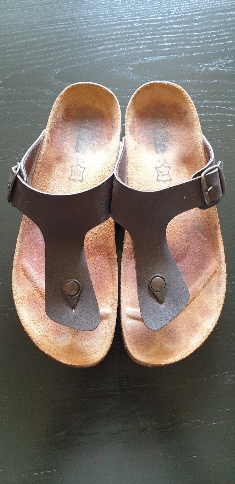 BIO LIFE teenslippers - Maat 43, Kleding | Dames, Schoenen, Slippers, Bio life, Bruin, Ophalen of Verzenden
