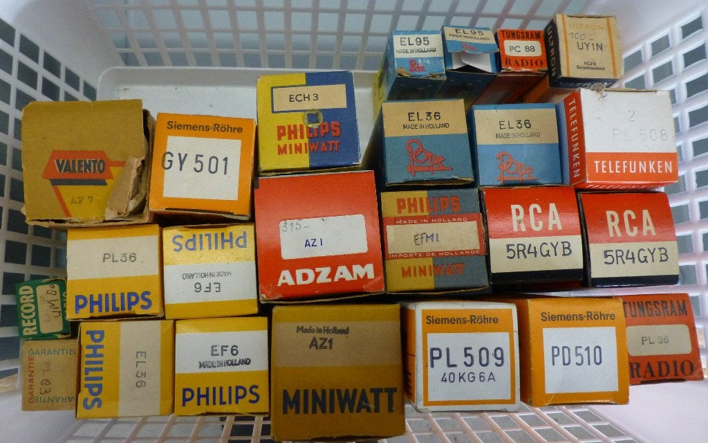 Vintage radiobuizen NOS zie omschrijving., Antiek en Kunst, Ophalen of Verzenden