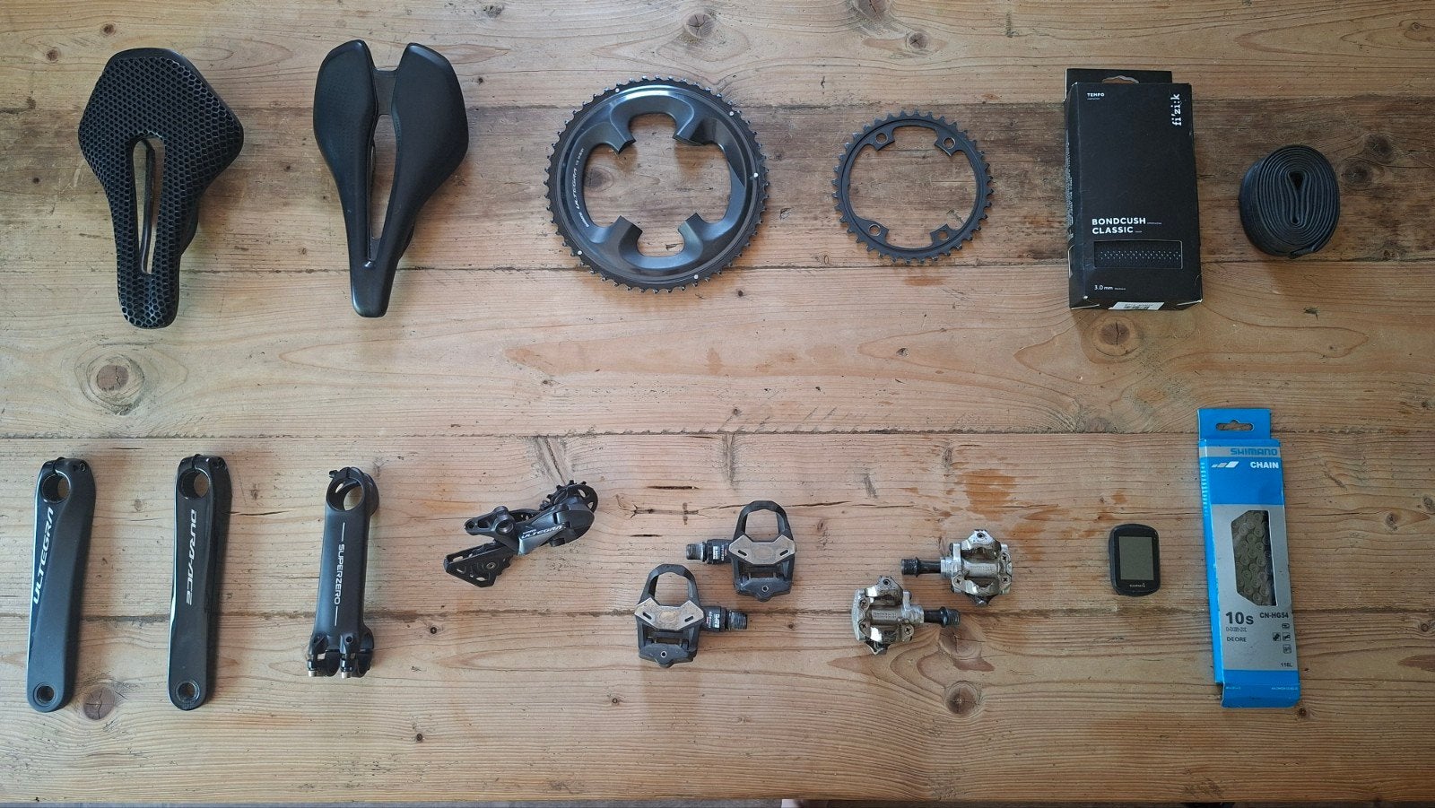 Fietsonderdelen (nieuw)  - Dura Ace - Ultegra - Deda, Crankstel of Pedalen, Nieuw, Ophalen of Verzenden, Shimano