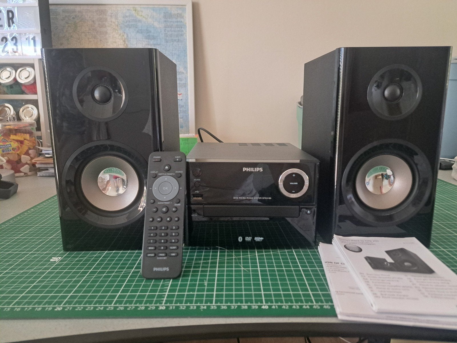 Philips Micromuzieksysteem BTD2180  stereo set, Ophalen of Verzenden, Zo goed als nieuw, Minder dan 60 watt, Philips