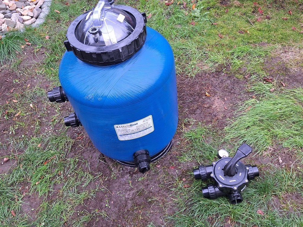 vijver filter k1 microbead filter ( nieuw en ongebruikt ), Ophalen, Gebruikt, Vijverfilter