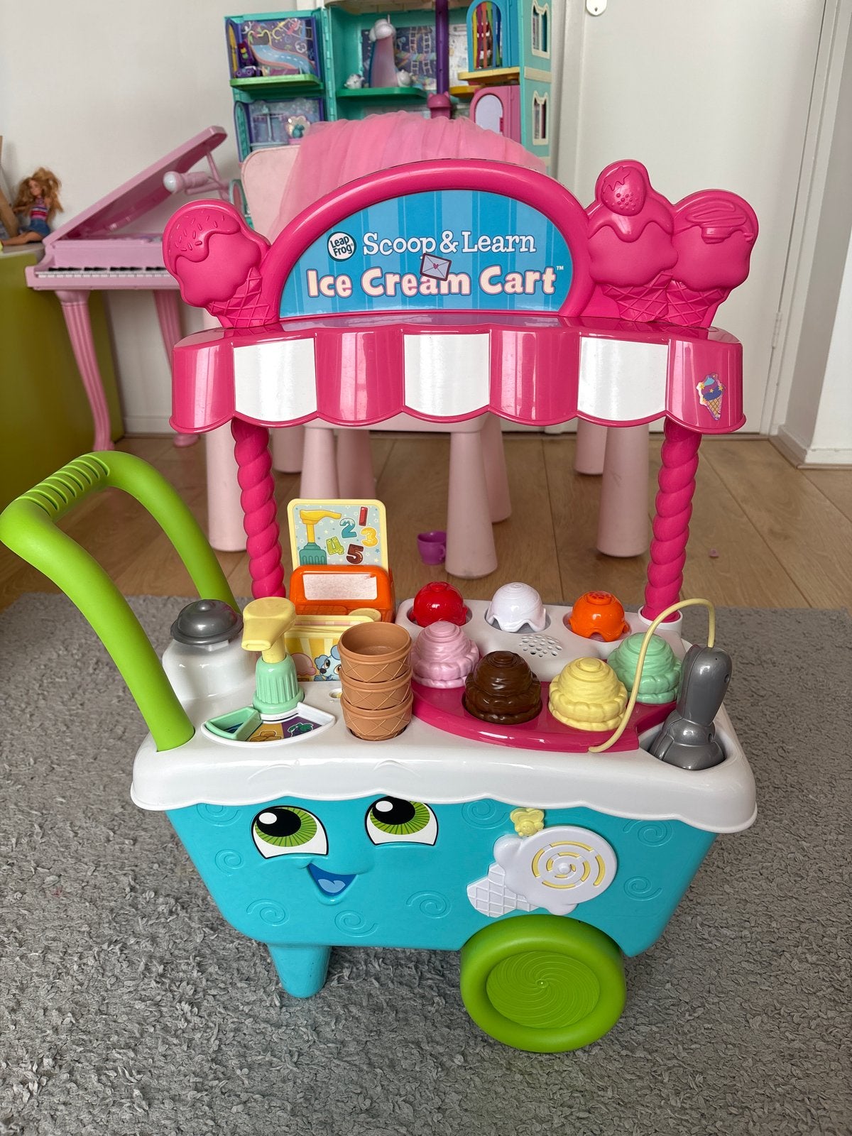 LeapFrog Scoop & Learn Ice Cream Cart (geluid werkt niet), Ophalen, Gebruikt, Ontdekken
