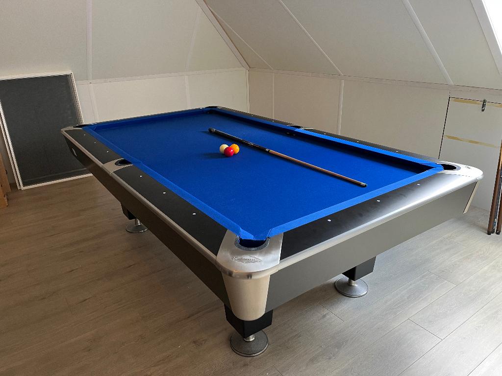 Pooltafel Lexor X-Treme II Pro 8ft, Ophalen, Zo goed als nieuw