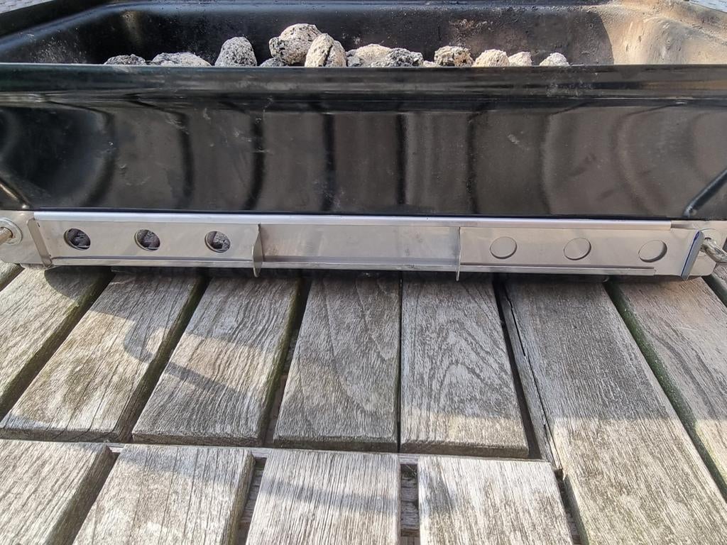 Rvs luchtschuiven voor de WGA weber go anywhere, Tuin en Terras, Ophalen of Verzenden, Rond, Kunststof, Minder dan 30 cm