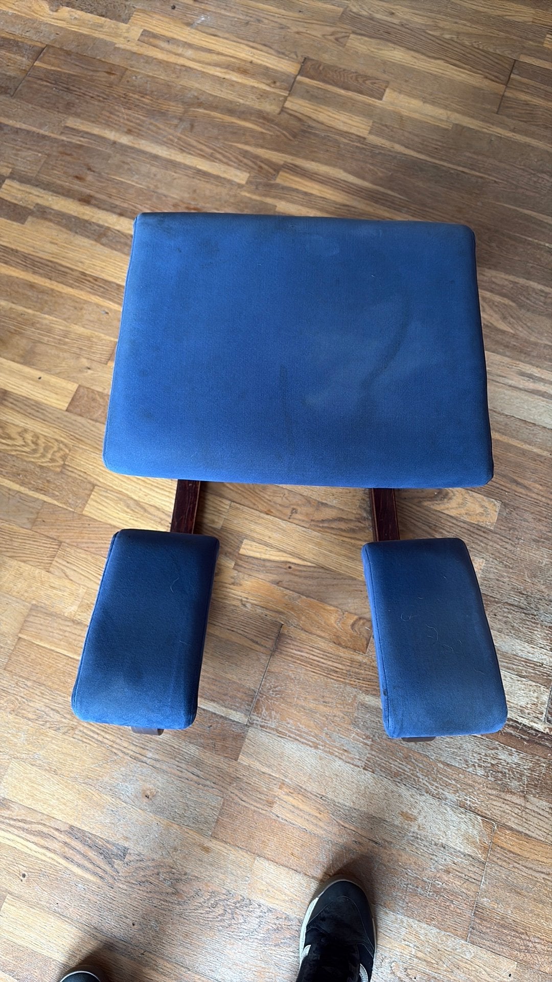 Stokke Kniestoel - Ergonomische Kantoorstoel Blauw, Ophalen, Gebruikt, Blauw, Eén