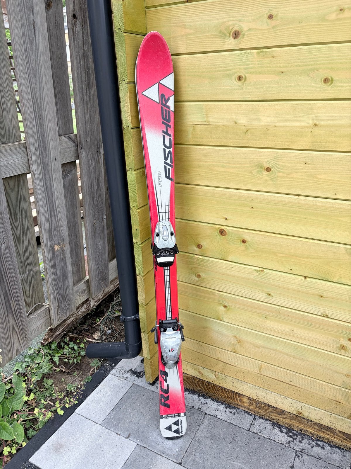 Fischer RC4 Kinderski's 118 cm, Ophalen, 100 tot 140 cm, Skiën, Ski's
