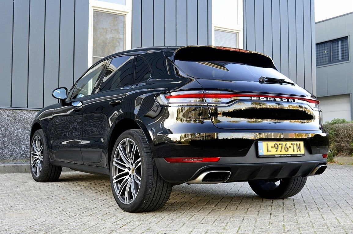 Porsche Macan 2.0 Rijklaarprijs-Garantie Panoramadak Leder 2, Auto's, Automaat, 12 maanden, Gebruikt, Zwart