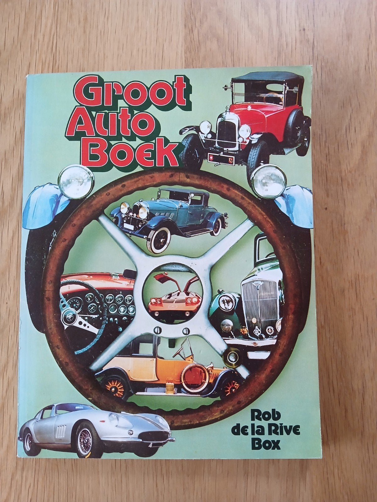 groot auto boek Rob de la Rive Box, Ophalen of Verzenden, Algemeen, Rob de la Rive Box