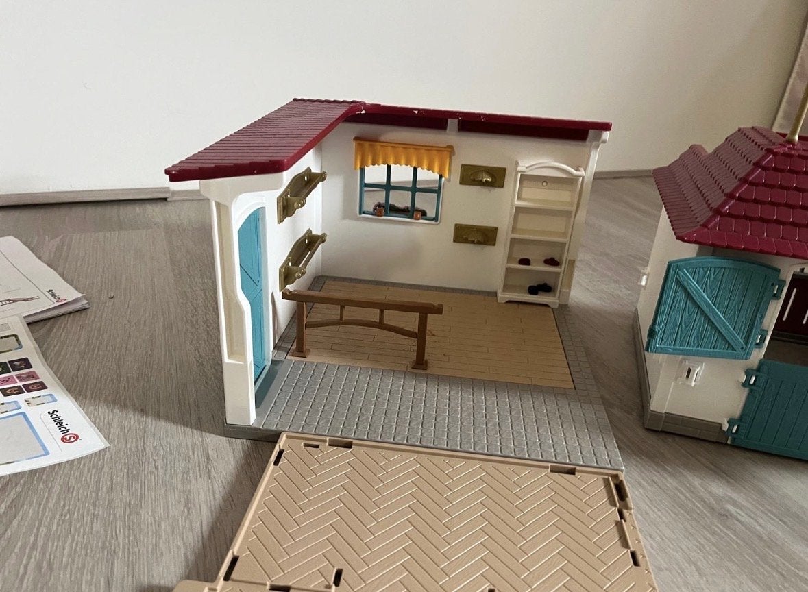 Grote Schleich Horse Club en Farm World set, Ophalen, Zo goed als nieuw, Jongen of Meisje