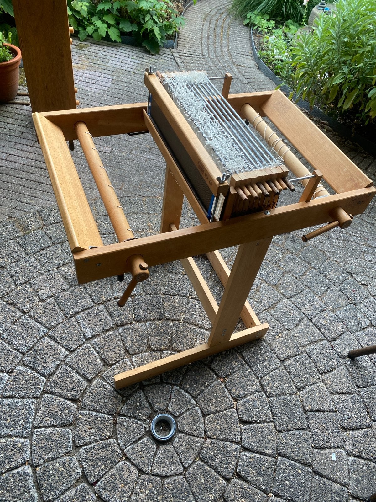 Houten klikgetouw (Louet) 1o schachten met accessoires, Ophalen, Gebruikt, Overige typen