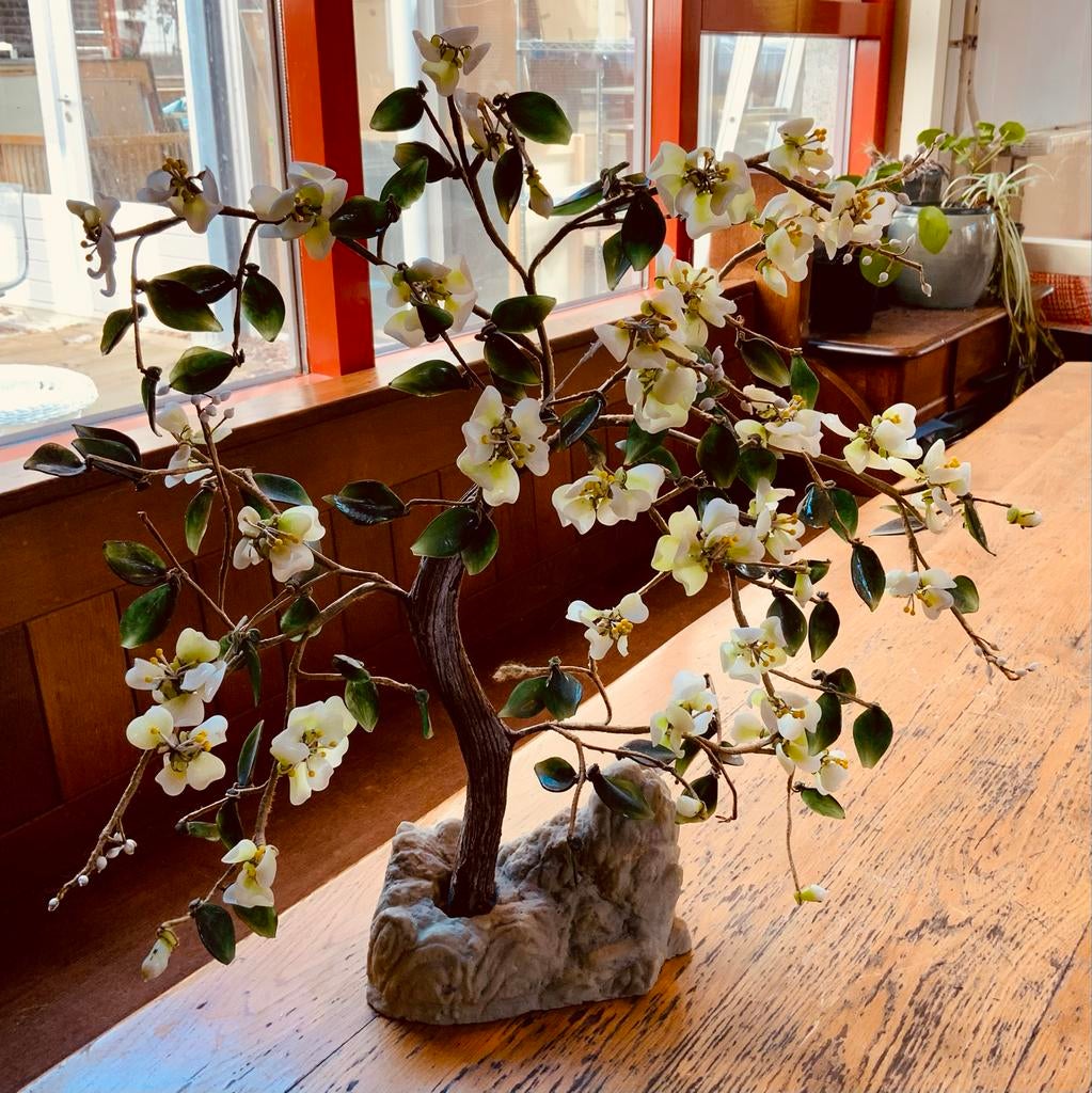 Antieke Japanse Bonsai boom cherry blossom, Ophalen of Verzenden, Zo goed als nieuw