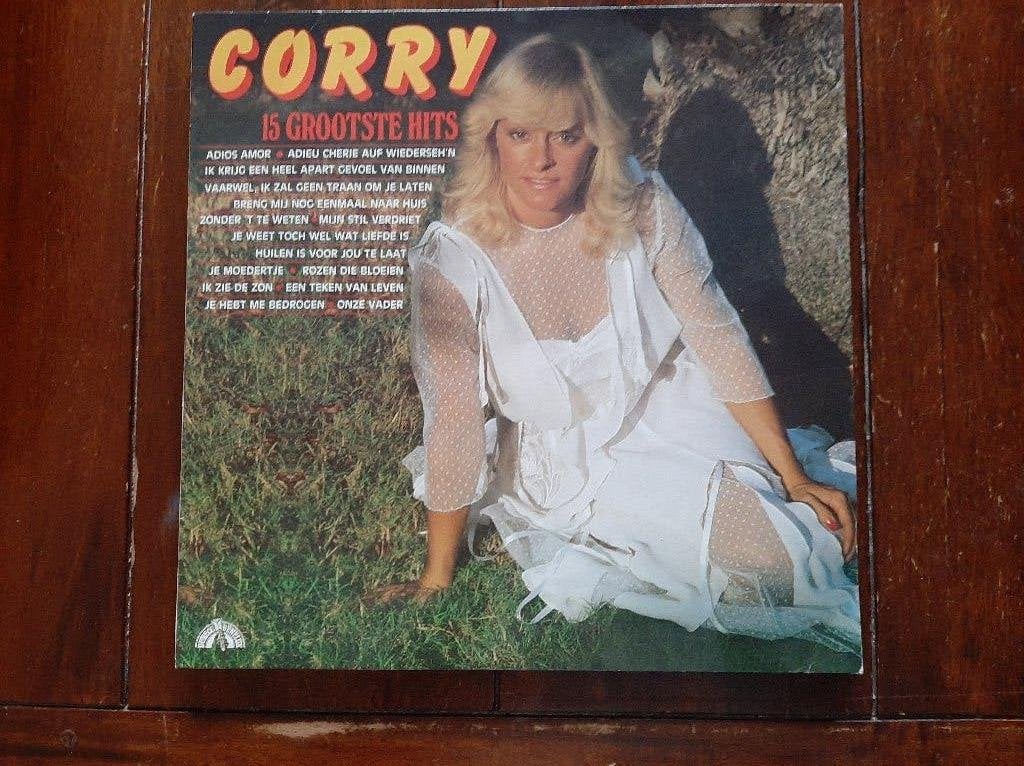 LP Corry / De 15 grootste hits van Corry, Cd's en Dvd's, Vinyl | Nederlandstalig, Gebruikt, Levenslied of Smartlap, Inclusief binnenhoes