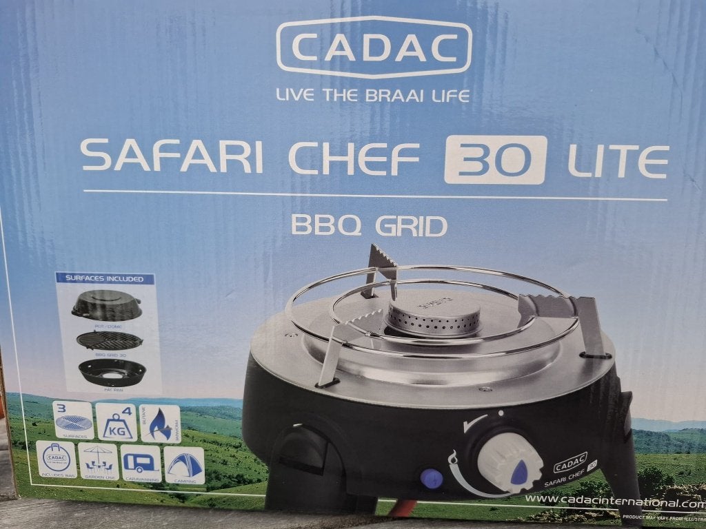 Gas BBQ Cadac Safari Chef LP 30 Lite, Verzenden, Nieuw