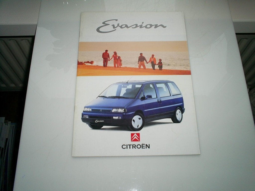 Citroen Evasion juli 1994 32 pag., Verzenden, Zo goed als nieuw, Citroën