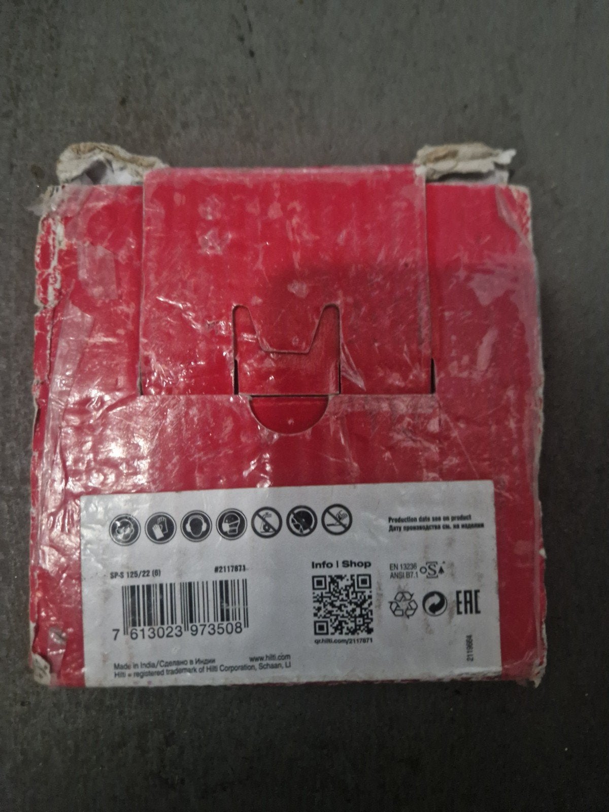 Hilti Universeel Diamantblad SP-S 125/22 (6 stuks) 2 pakken, Ophalen of Verzenden