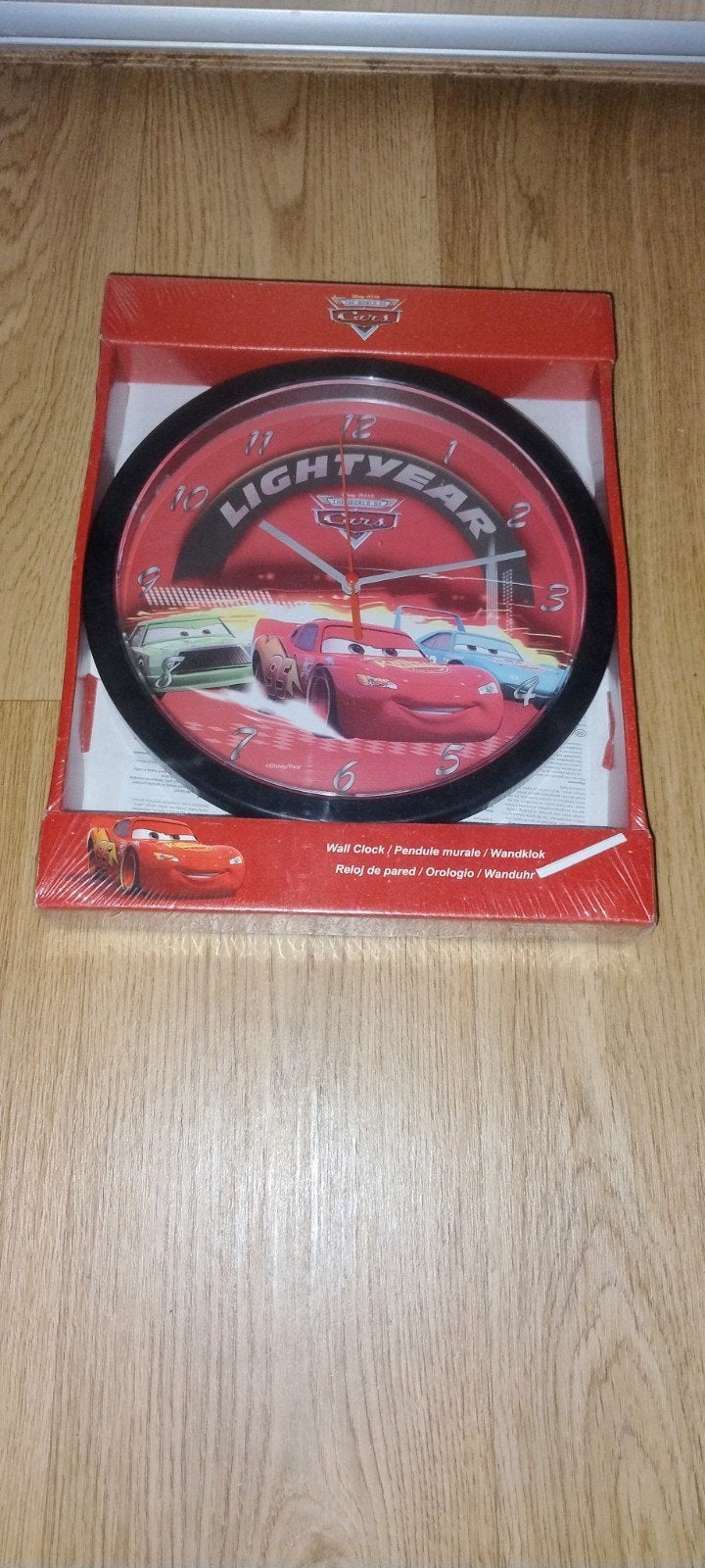 klok cars nieuw in verpakking, Ophalen of Verzenden, Nieuw, Klok