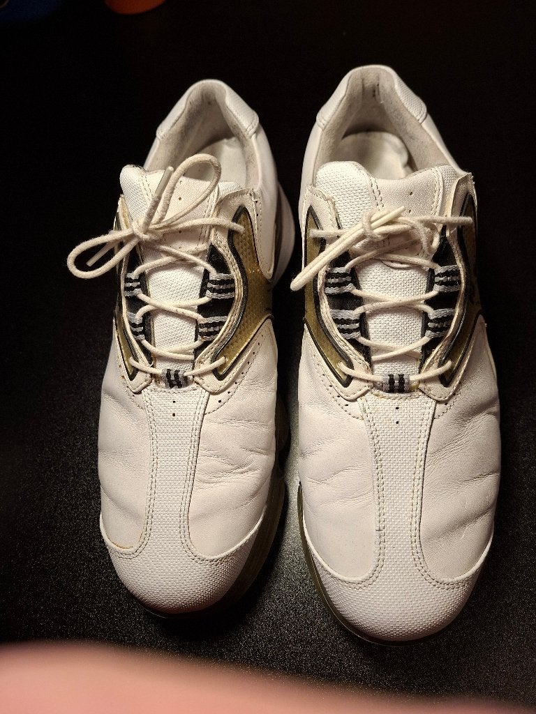 Footjoy Golfschoenen Dames goud, Ophalen, Zo goed als nieuw, Schoenen, Overige merken