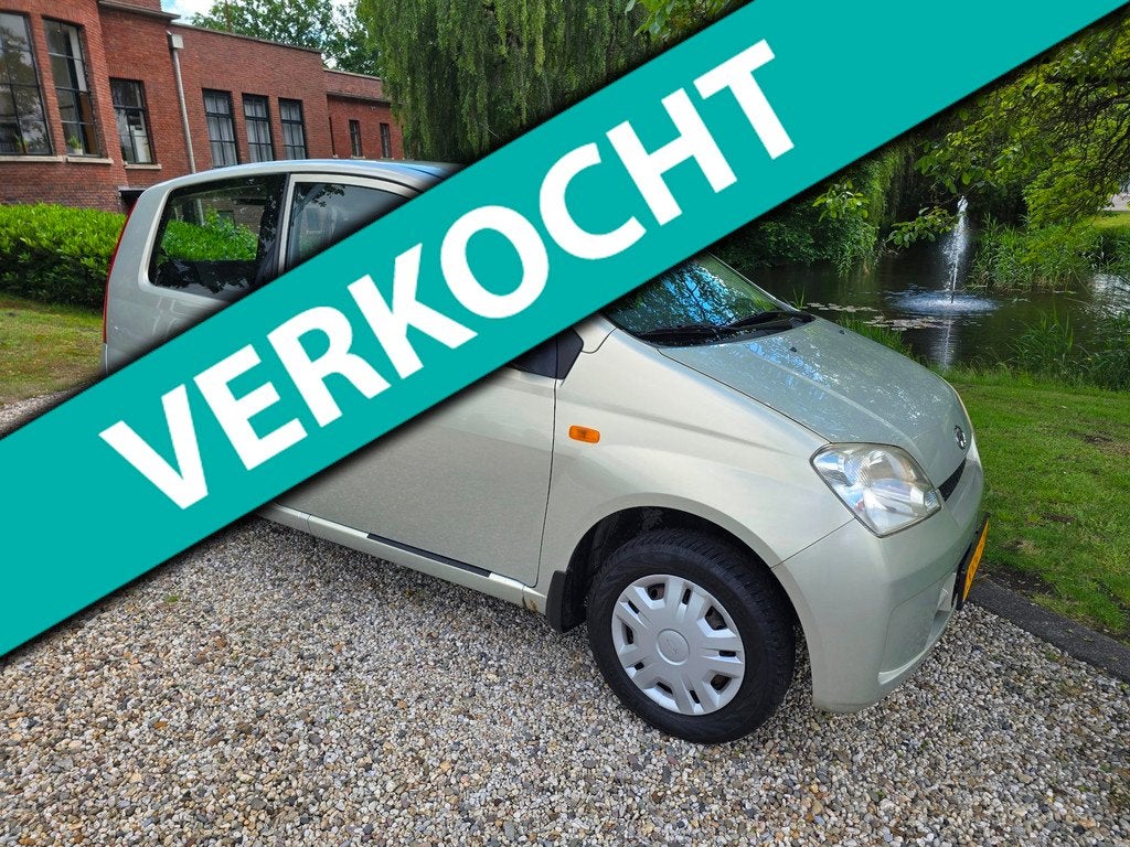 Daihatsu Cuore 1.0-12V Azure AIRCO, Auto's, Daihatsu, Airbags, 18 €/maand, 4 stoelen, Cuore