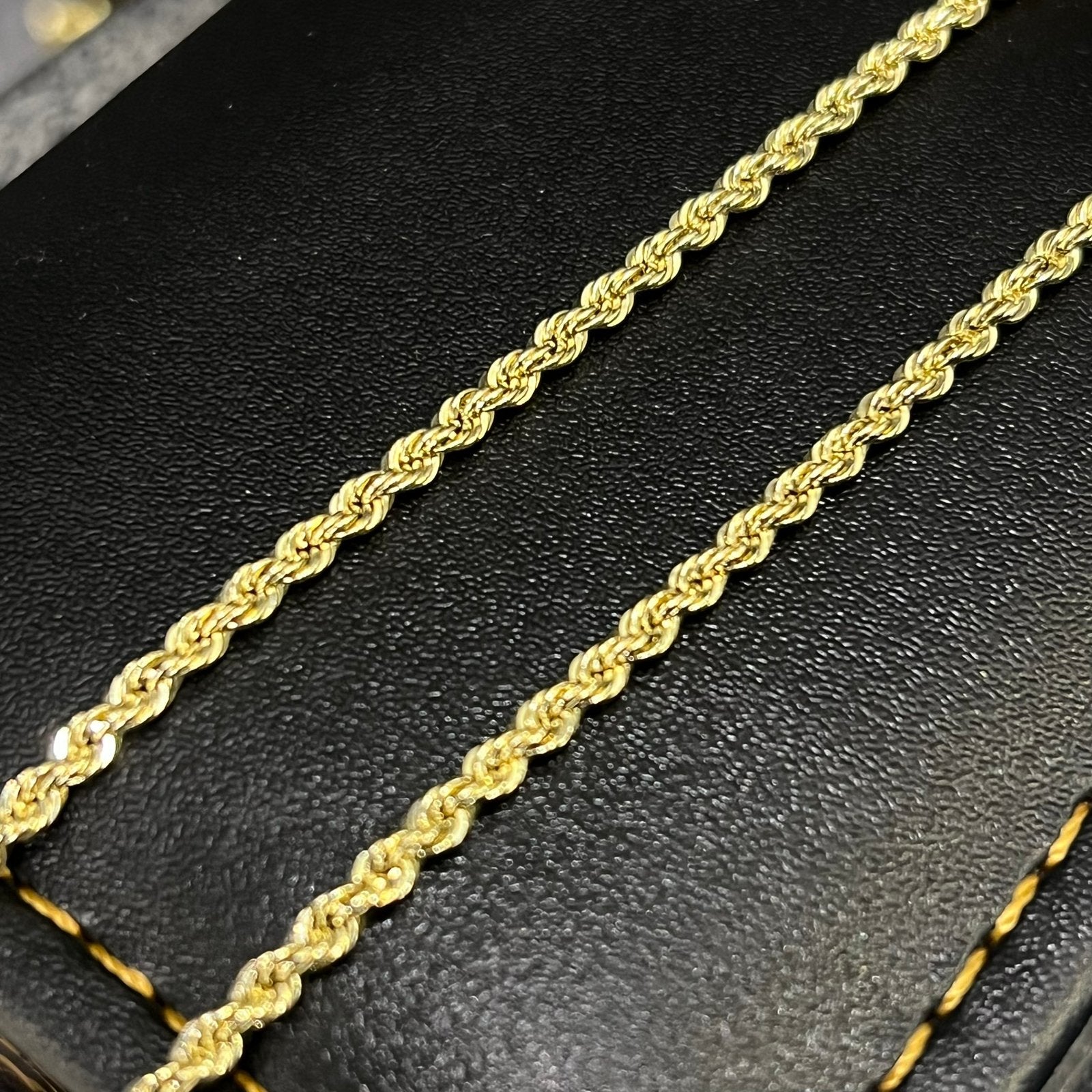 14 karaat gouden ketting rope schakel, Ophalen of Verzenden, Nieuw, Goud