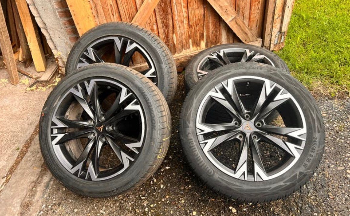 18” Cupra Formentor velgen All Seasons winter en zomerbanden, Auto-onderdelen, Banden en Velgen, Ophalen, 18 inch, Banden en Velgen