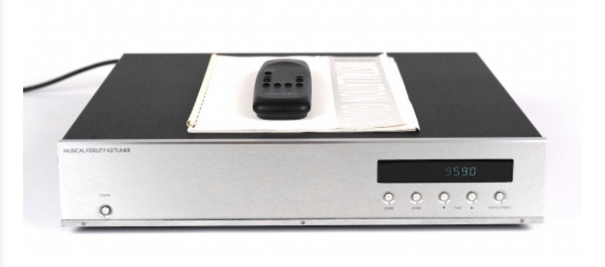 Musical Fidelity A3 RDS FM Tuner + Afstandsbediening +Manual, Audio, Tv en Foto, Ophalen of Verzenden, Zo goed als nieuw