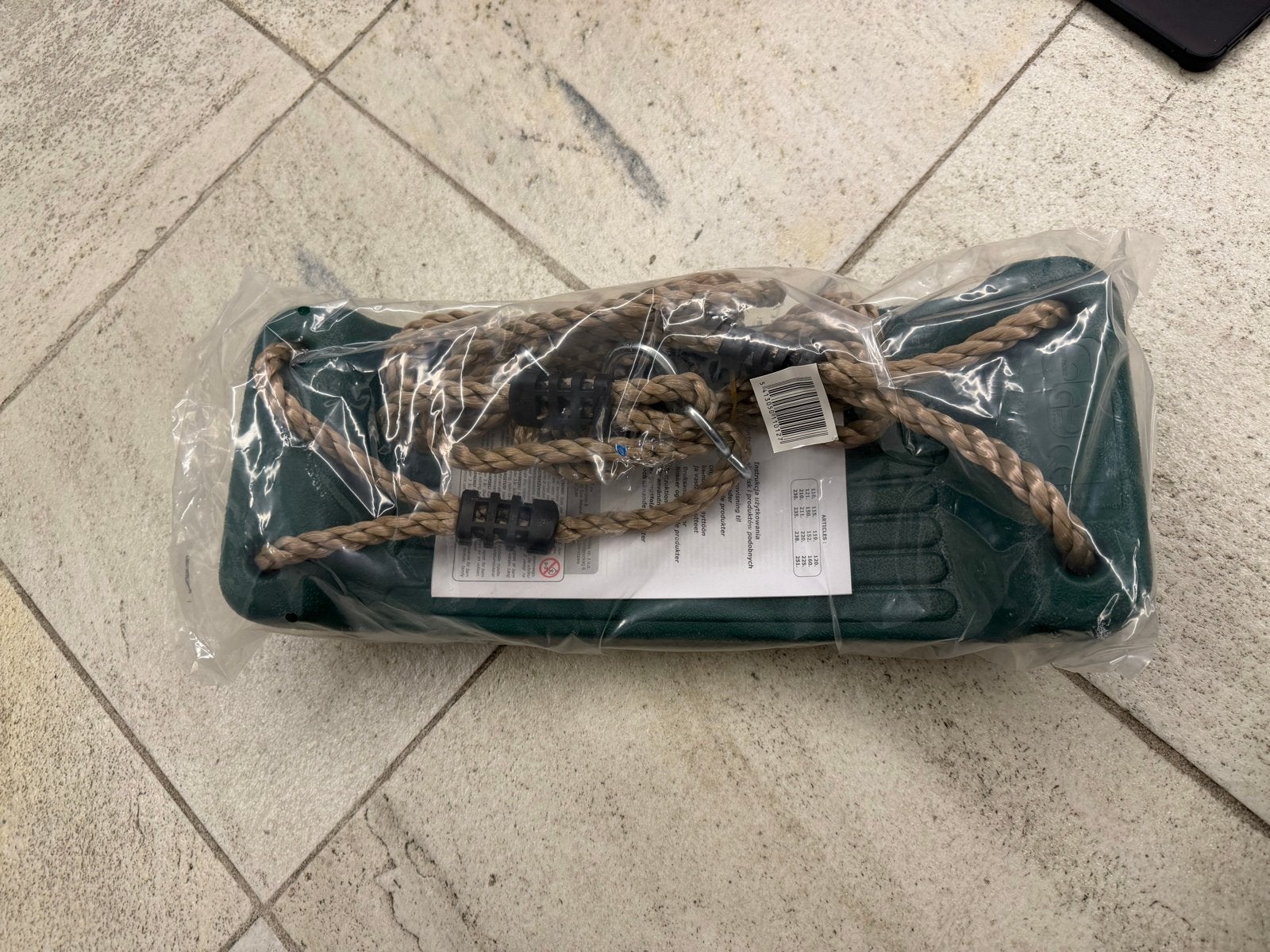 Nieuw Schommelzitje / Plastic Schommel, Ophalen of Verzenden, Nieuw, Schommel
