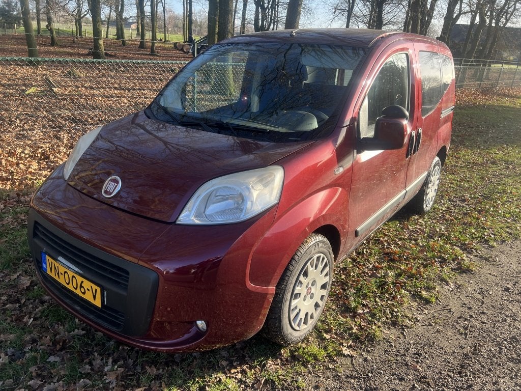 Fiat Qubo 1.3 MJ SX automaat 43000 km (bj 2015), Automaat, Euro 5, Stof, Gebruikt