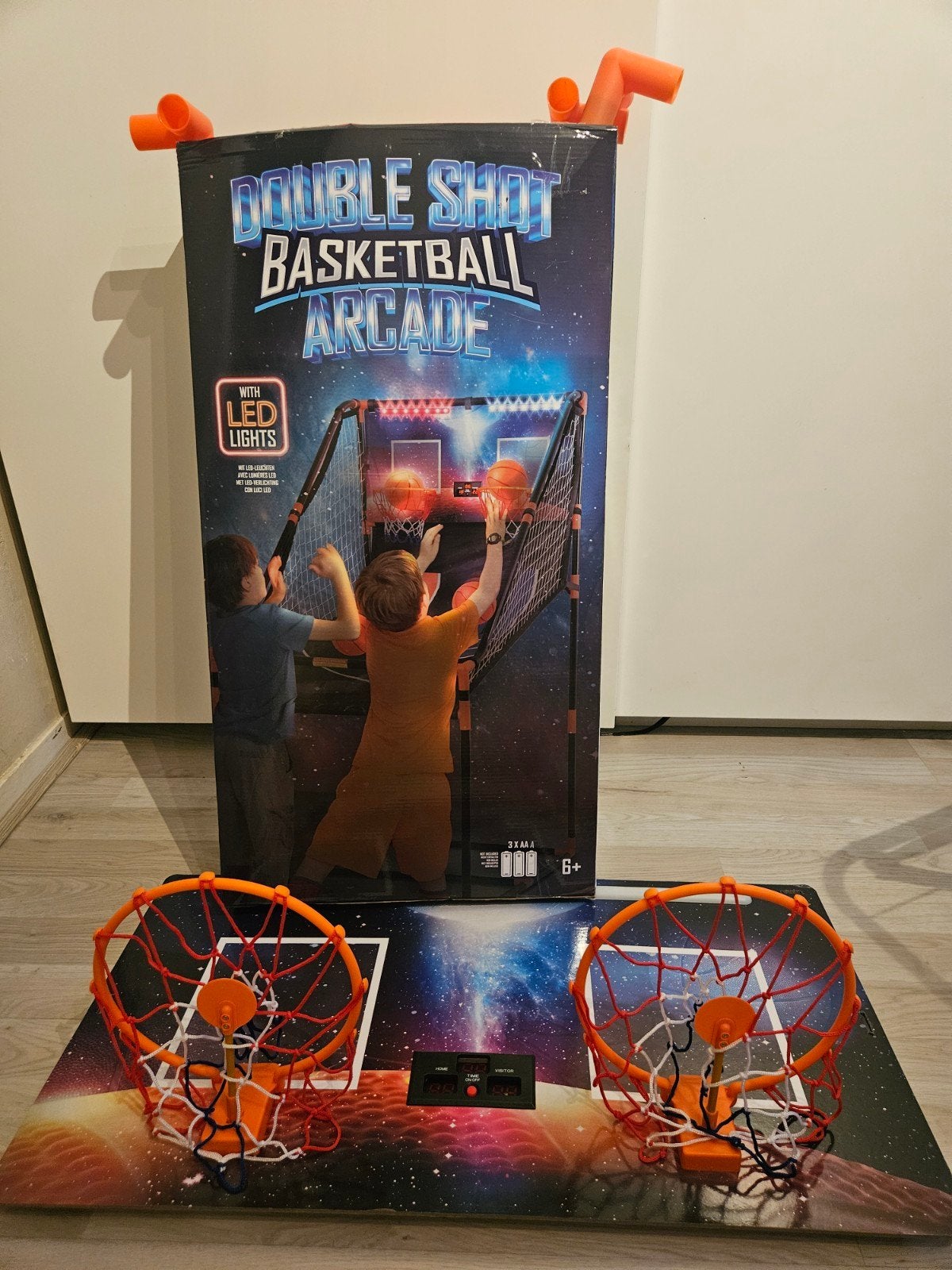 Arcade basketbal, Een of twee spelers, Ophalen, Zo goed als nieuw