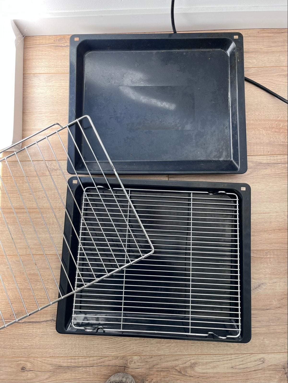Diverse oven- accessoires; 2x bakplaat en 2x rooster, Overige typen, Ophalen of Verzenden, Zo goed als nieuw