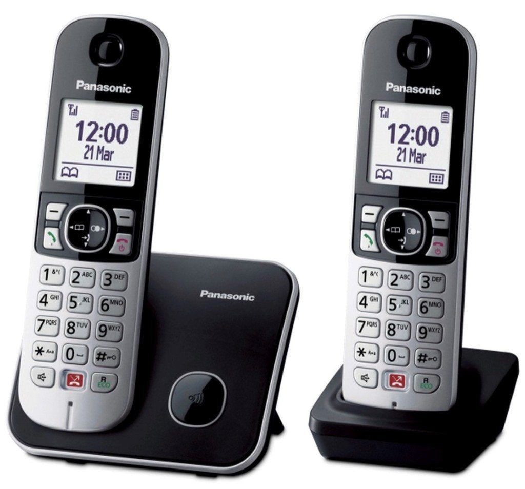 Vaste telefoon, duoset Panasonic, Ophalen of Verzenden, Zo goed als nieuw, 1 handset